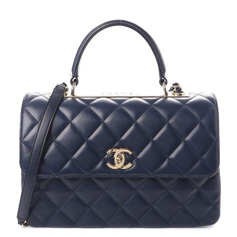 chanel bag blue|chanel bag navy blue.